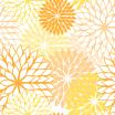 20 Servietten, 3-lagig 1/4-Falz 40 cm x 40 cm gelb Floralies