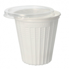 25 Suppenbecher, PP To Go 750 ml Ø 11,5 cm · 12 cm weiss