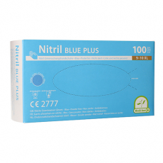 10 x  100 Medi-Inn® Handschuhe, Nitril puderfrei Blue Plus blau Größe XL