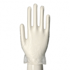 100 Medi-Inn® PS Handschuhe, Vinyl gepudert Light transparent Größe S