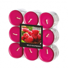 18 Flavour by GALA Duftlichte Ø 37,5 mm · 16,6 mm weinrot - Wild Raspberry