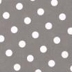 20 Servietten, 3-lagig 1/4-Falz 40 cm x 40 cm grau Dots