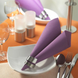 20 Servietten ROYAL Collection 1/4-Falz 40 cm x 40 cm lila