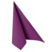 20 Servietten ROYAL Collection 1/4-Falz 40 cm x 40 cm lila