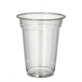 50 Trinkbecher Hurricane, PET 0,3 l Ø 9,5 cm · 11,7 cm glasklar