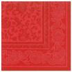20 Servietten ROYAL Collection 1/4-Falz 40 cm x 40 cm rot Ornaments