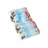 100 Müllbeutel, HDPE 30 l 60 cm x 50 cm farbig sortiert