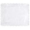 100 Spitzenpapiere eckig 46 cm x 36 cm weiss