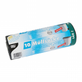 10 Müllsäcke, LDPE 140 l 110 cm x 80 cm schwarz