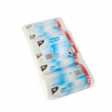 200 Müllbeutel, HDPE 35 l 69 cm x 55 cm transparent