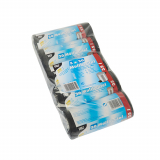 100 Müllbeutel, HDPE 35 l 69 cm x 55 cm schwarz