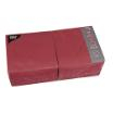 250 Servietten, 3-lagig 1/4-Falz 33 cm x 33 cm bordeaux