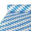 Papiertischtuch mit Damastprägung 10 m x 1 m Bayrisch Blau