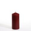 Stumpenkerze Ø 60 mm · 130 mm bordeaux