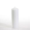 Stumpenkerze Ø 60 mm · 165 mm weiss