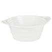 100 Suppenschalen, PP rund 750 ml Ø 15,6 cm · 6,5 cm weiss mit Anfasser