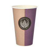 50 Trinkbecher, Pappe To Go 0,4 l Ø 9 cm · 13,5 cm