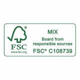 100 Pizzakartons, Cellulose pure eckig 24 cm x 24 cm x 3 cm