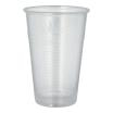 50 Trinkbecher, PP 0,5 l Ø 9,5 cm · 13,7 cm transparent mit Schaumrand