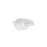 100 Dressingschalen, PS rund 50 ml Ø 6,7 cm · 2,7 cm klar