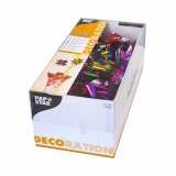 100 Deko-Picker 17,5 cm farbig sortiert Windmühle