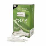 1000 Zahnstocher, Holz gehüllt pure rund 6,5 cm www.PAPSTAR.com