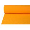 Papiertischtuch mit Damastprägung 50 m x 1 m orange