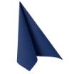 20 Servietten ROYAL Collection 1/4-Falz 40 cm x 40 cm dunkelblau