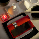 20 Servietten ROYAL Collection 1/4-Falz 40 cm x 40 cm bordeaux