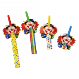 4 Partyrüssel Clowngesicht