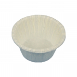 20 Muffins-Backförmchen Ø 5 cm · 3,5 cm weiss