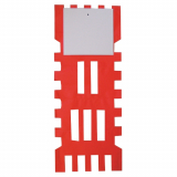 Großraumgirlande, Papier 10 m Rainbow fringe schwer entflammbar