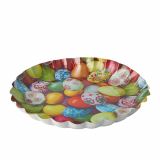 3 Präsentierschalen-Ostern rund Ø 23 cm · 2,5 cm Ostern sortiert