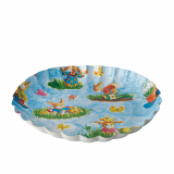 3 Präsentierschalen-Ostern rund Ø 23 cm · 2,5 cm Ostern sortiert