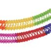 Girlande, Papier Ø 16 cm · 4 m Intensive schwer entflammbar