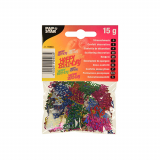 Deko-Streuschmuck, Folie farbig sortiert Happy Birthday 15 gr.