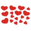 Deko-Streuschmuck, Holz Herzen 15 gr.