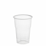 50 Trinkbecher Hurricane, PET 0,25 l Ø 7,8 cm · 11,5 cm glasklar