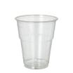 25 Kaltgetränkebecher, PLA pure 0,3 l Ø 9,5 cm · 11 cm glasklar mit Schaumrand
