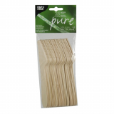 25 Messer, Holz pure 16,5 cm