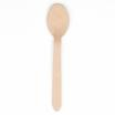 25 Löffel, Holz pure 15,7 cm