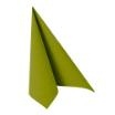 20 Servietten ROYAL Collection 1/4-Falz 33 cm x 33 cm olivgrün