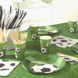 Tischdecke, Papier 5 m x 1,2 m Football