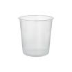 100 Verpackungsbecher, PP rund 500 ml Ø 10,1 cm · 10,3 cm transparent