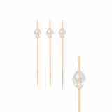 100 Fingerfood - Picker 9 cm Diamond