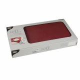 20 Mitteldecken, stoffähnlich, Vlies soft selection 80 cm x 80 cm bordeaux