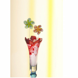 50 Deko-Picker 17,5 cm farbig sortiert Windmühle