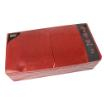 250 Servietten, 3-lagig 1/4-Falz 40 cm x 40 cm rot