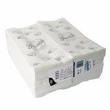 1000 Fleischerbeutel, Kraftpapier, gefädelt 28 cm x 14 cm x 6 cm