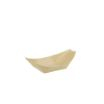 50 Fingerfood - Schalen, Holz pure 14 cm x 8,2 cm Schiffchen